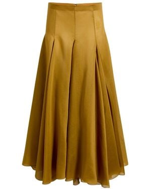 KHAITE Coda Skirt - Natural