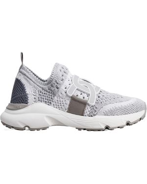 Tod's Kate Fabric Slip-On Trainers - White