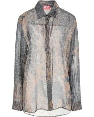 DIESEL Long-Sleeved Shirt - Gray
