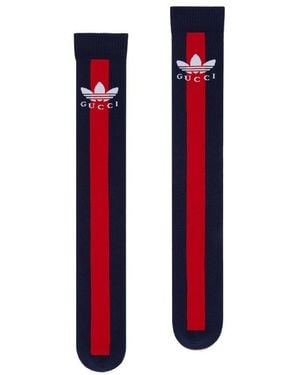 Gucci X Adidas Logo Socks - Red