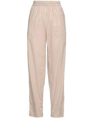 Isabel Marant Solid Color Casual Pants - Natural