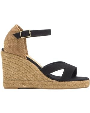 Castañer Buckle-Strap Espadrilles - Metallic