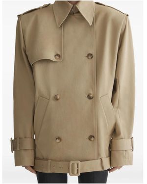 Mugler Long-Sleeved Casual Jacket - Green