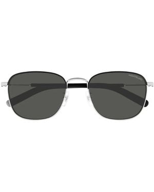 Montblanc Eyewear Rectangular Sunglasses - Multicolor