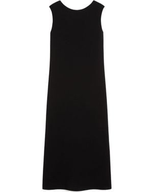 Max Mara Cotton-Blend Jersey Maxi Dress - Black