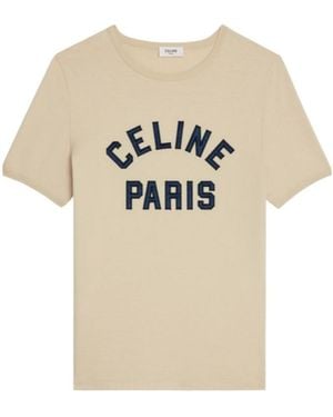 Celine Paris 70's T-Shirt - Natural