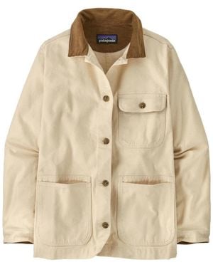 Patagonia Stand Up Button-Front Jacket - Natural