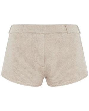 Lisa Yang Annora Knit Shorts - Natural