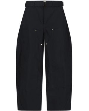 Sacai X Carhartt Wip Duck Trousers - Blue