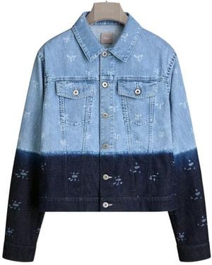 Dior Iviera Trucker Jacket - Blue