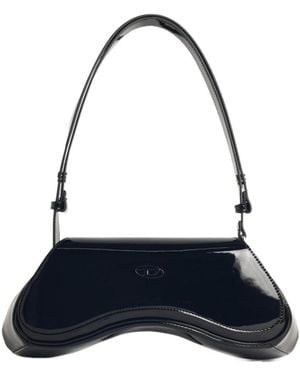 DIESEL Play Flap Shoulder Bag - Blue