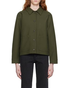 【関税込み】A.P.C. ブラウン Nikkie ジャケット A.P.C. Nikkie Jacket | Lyst