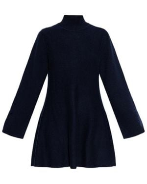 Lisa Yang Serina Knitted Dress - Blue