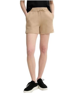 Mackage Summer-R Drawstring Logo Shorts - Natural
