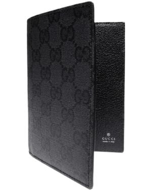 Gucci Essence Classic Passport Case - Black