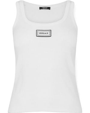 Versace Sleeveless Vest - White