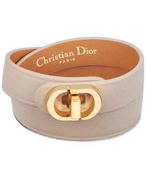 Dior 30 Montaigne Double Bracelet - White