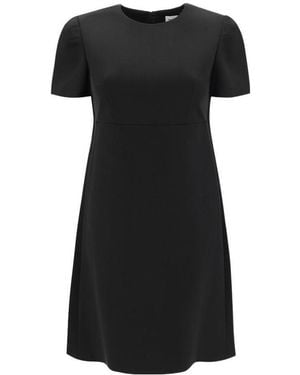McQueen A-Line Mini Dress - Black