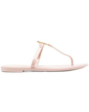 Tory Burch Roxane T-Bar Strap Sandals - Natural
