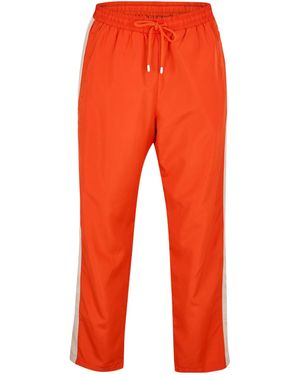 Gucci Solid-Color Casual Trousers - Orange