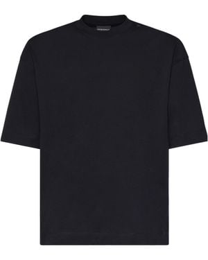 Emporio Armani Relaxed Fit T-Shirt - Black