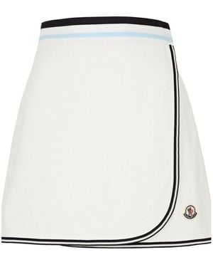 Moncler Simple Cotton Dress - White