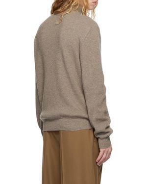 The Row Long-Sleeved Jumper - Natural