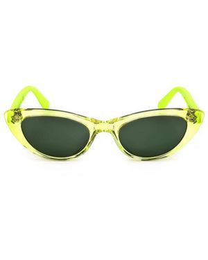 Stella McCartney Geometric Sunglasses - Yellow