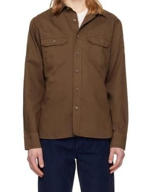 Tom Ford Logo T-Shirt - Brown