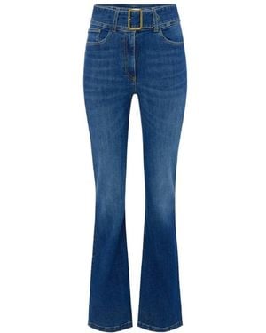 Elisabetta Franchi Flared Jeans - Blue