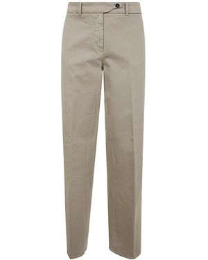 N°21 Belt-Loop Casual Pants - Gray