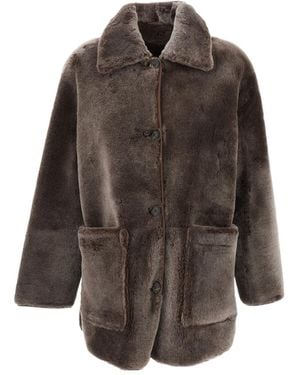 Arma Long-Sleeve Jacket - Brown