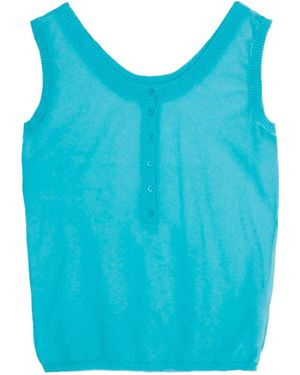 Paloma Wool Sleeveless Knit Top - Blue