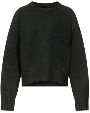 Loulou de Saison Breha Crew-Neck Jumper - Black