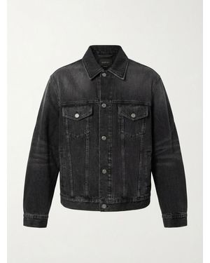 Gucci Washed Certified Cotton Denim Jacket - Black