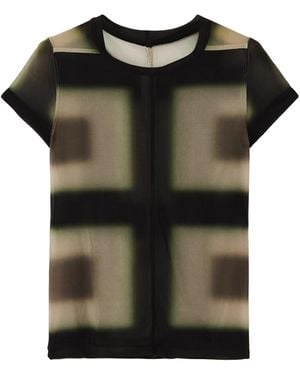 Rick Owens Short-Sleeved T-Shirt - Black