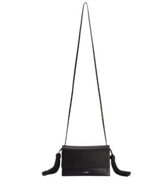 Jil Sander Tassel Crossbody Bag - White