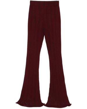 Séfr Burgundy Pants - Red