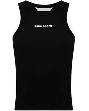 Palm Angels Sleeveless Top - Black