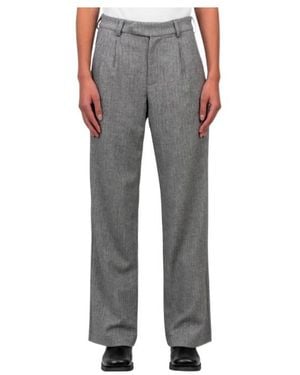GIMAGUAS Casual Trousers With Belt Loops - Grey