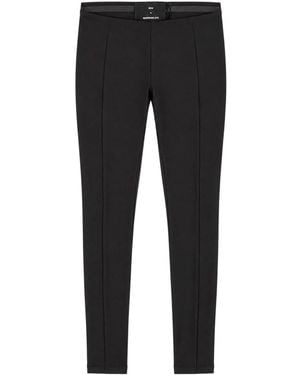 Wardrobe NYC Form-Fitting Casual Pants - Black