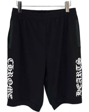 Chrome Hearts Elastic Waist Shorts - Black