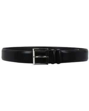 Orciani Buckle-Fastening Leather Belt - White
