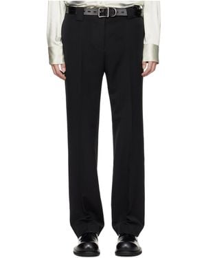 AVAVAV Casual Trousers With Belt Loops - Black
