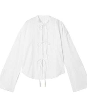 Adam Lippes Mick Shirt - White