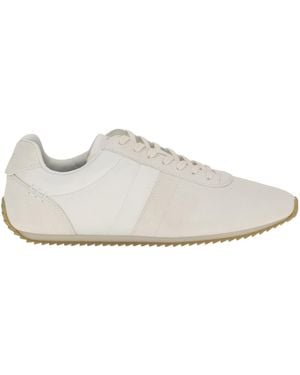 Loro Piana Fast Walk Suede Trainers - White