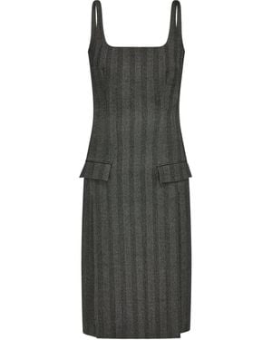 Ferragamo Sleeveless Dress - Black