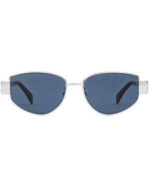 Celine Triomphe Metal 04 Sunglasses - Blue
