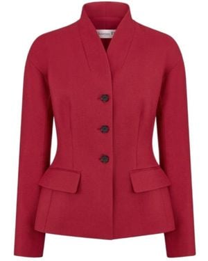 Dior Fitted Jacket - Red
