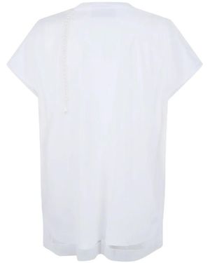 Simone Rocha Embellished Top - White